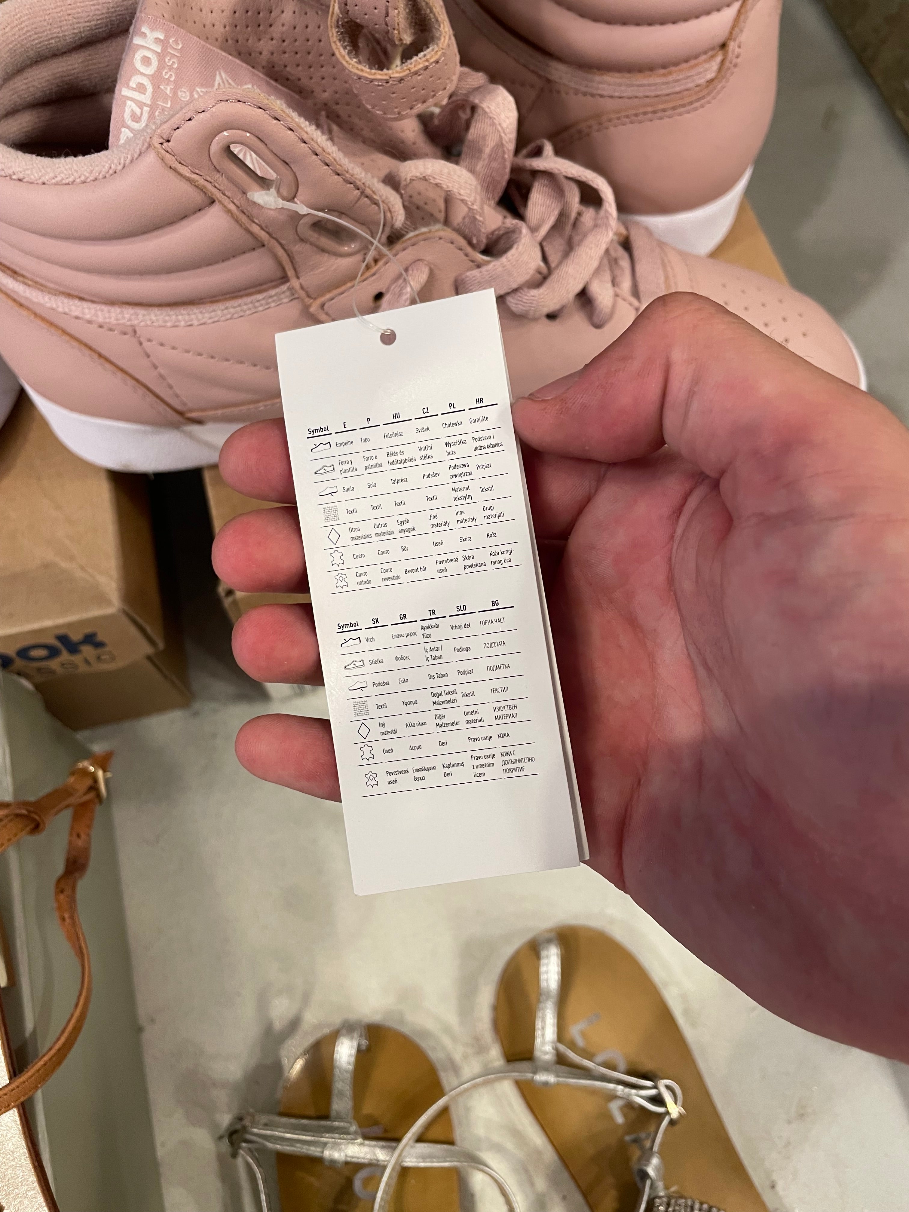 Zapatillas Reebok Classic Freestyle Hi Rosa/Nude - Talla 36 nuevas