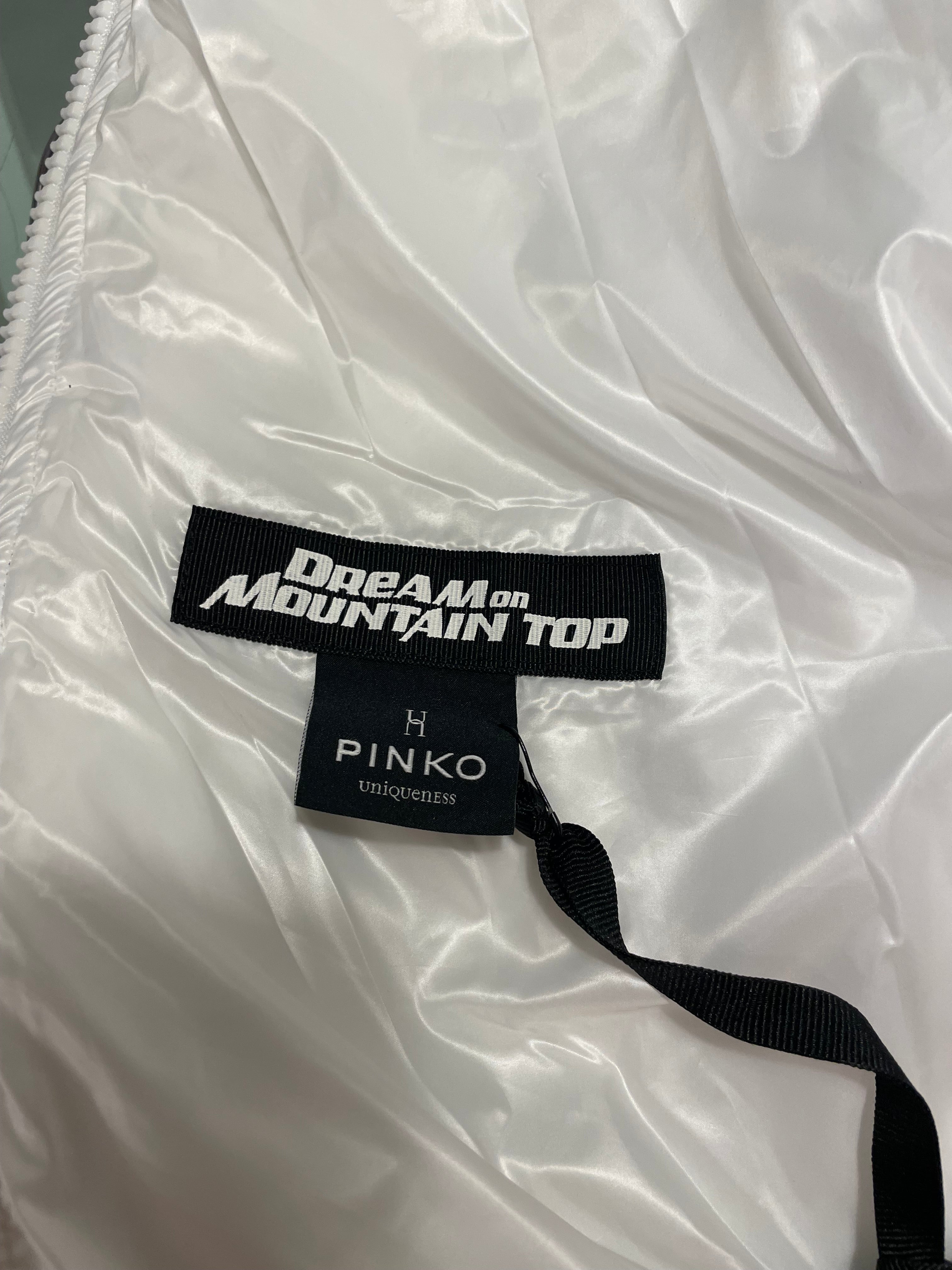 Chaqueta Plumífero PINKO Uniqueness - Estampado Ártico/Montaña