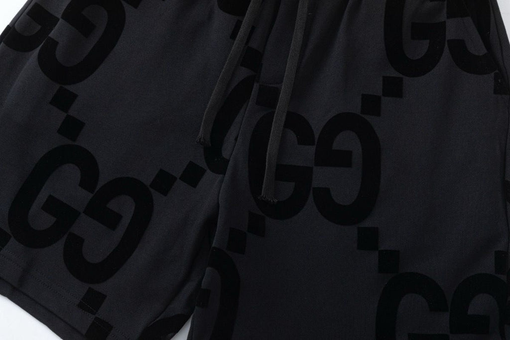 Bermudas de Chándal Gucci – Diseño Jumbo GG Negro