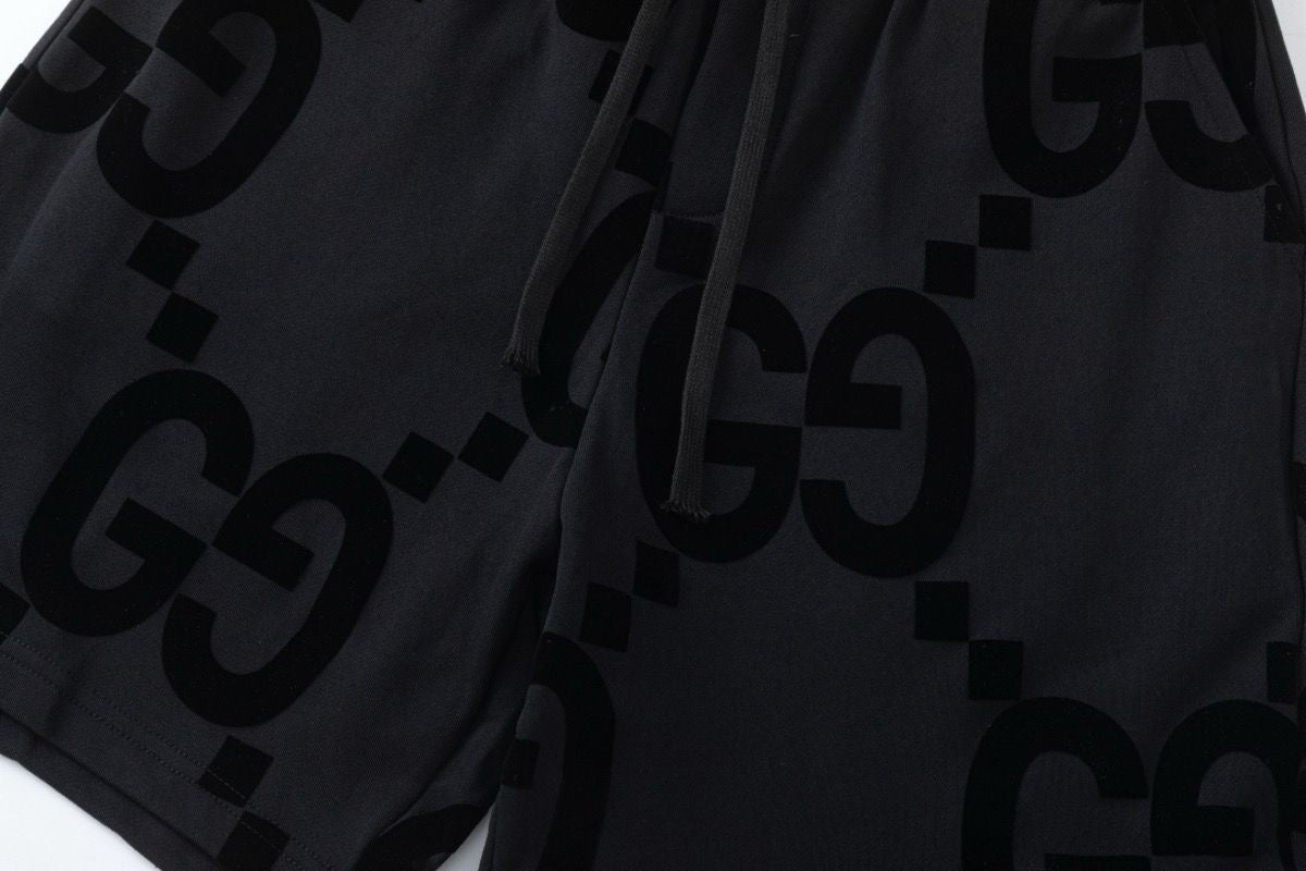 Bermudas de Chándal Gucci – Diseño Jumbo GG Negro
