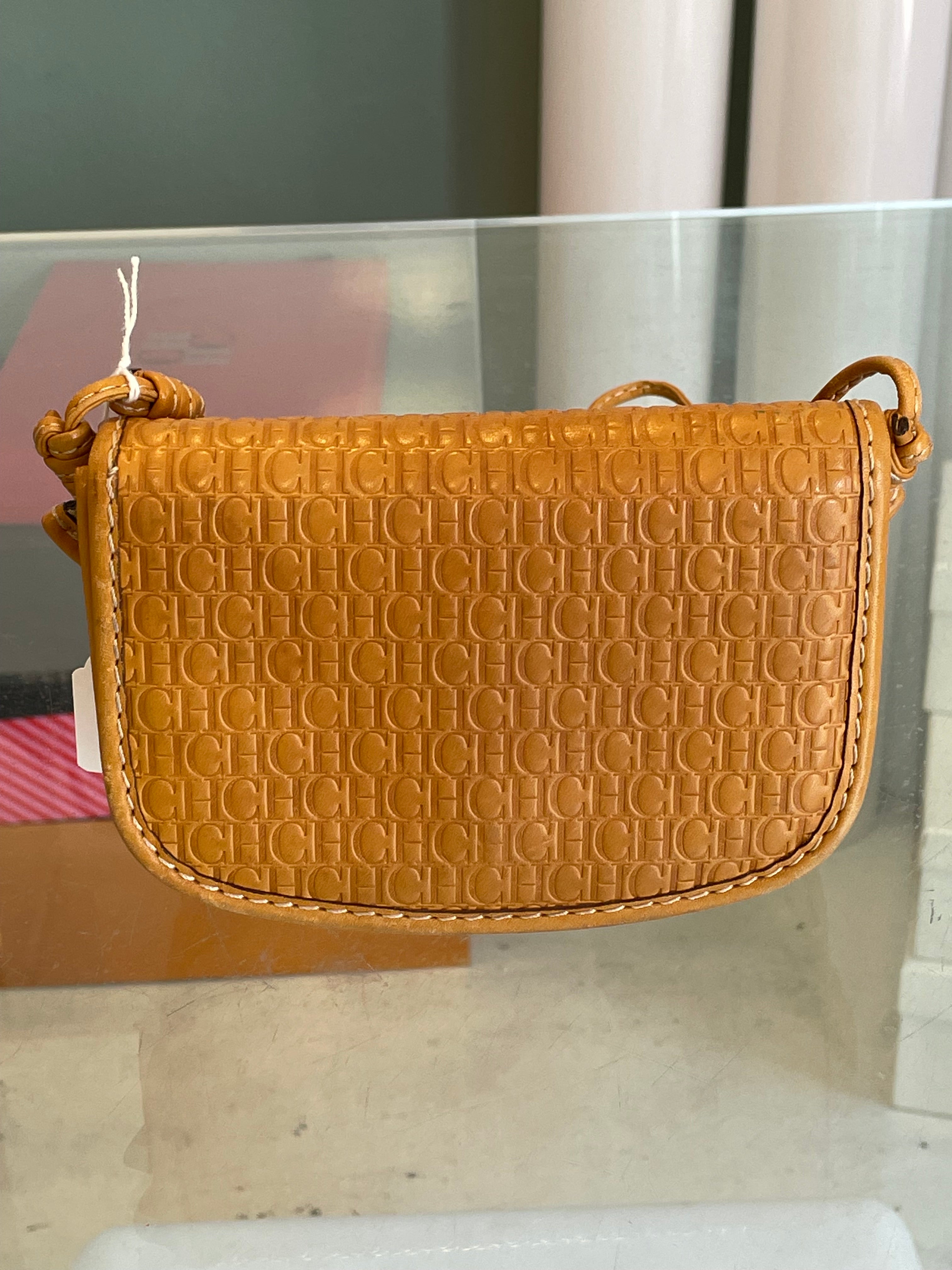 Bolso Bandolera Carolina Herrera (CH) Piel Grabada