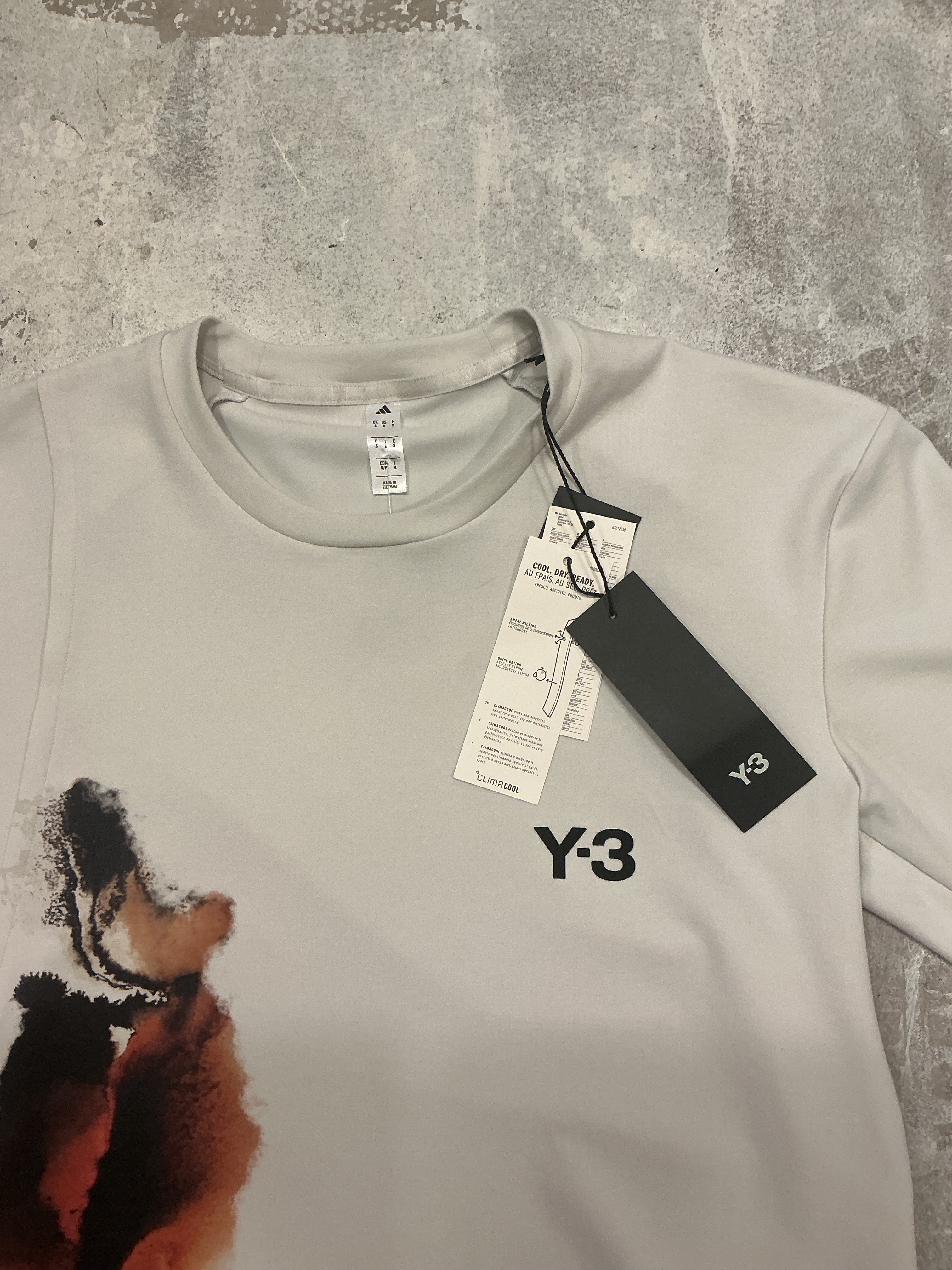 Camiseta Y-3 Adidas x Yohji Yamamoto - Nueva con Etiquetas Talla S