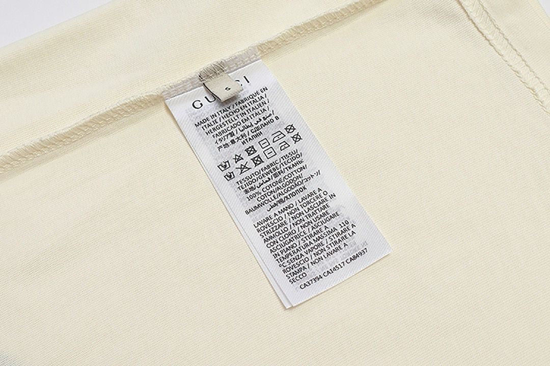 Camiseta Gucci x Peter Rabbit – Ilustración de Limón Vintage y Franja Web