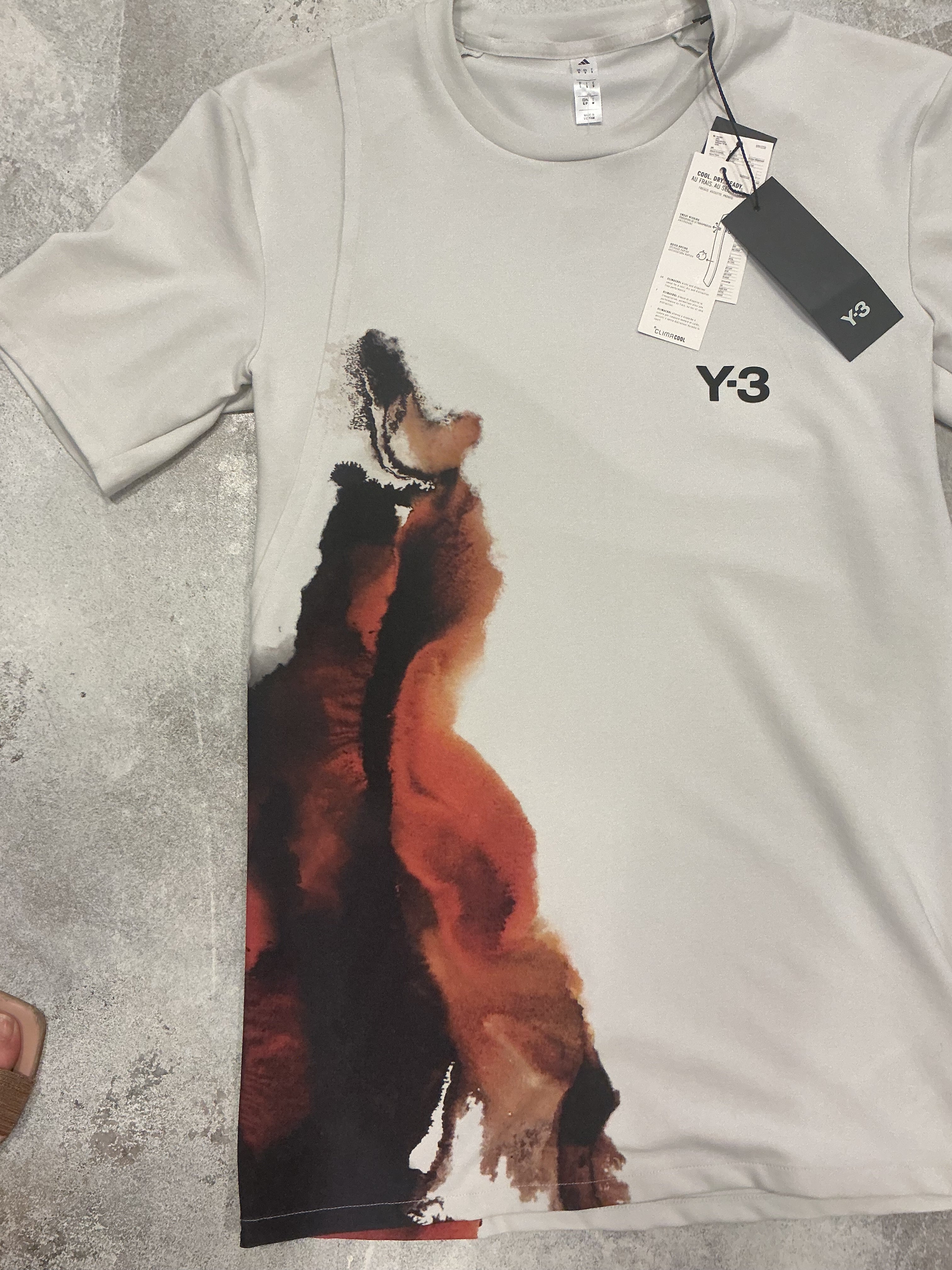 Camiseta Y-3 Adidas x Yohji Yamamoto - Nueva con Etiquetas Talla S