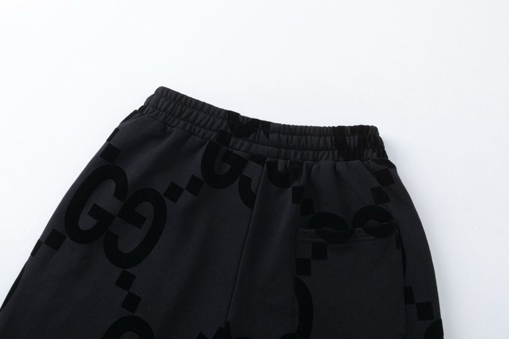 Bermudas de Chándal Gucci – Diseño Jumbo GG Negro