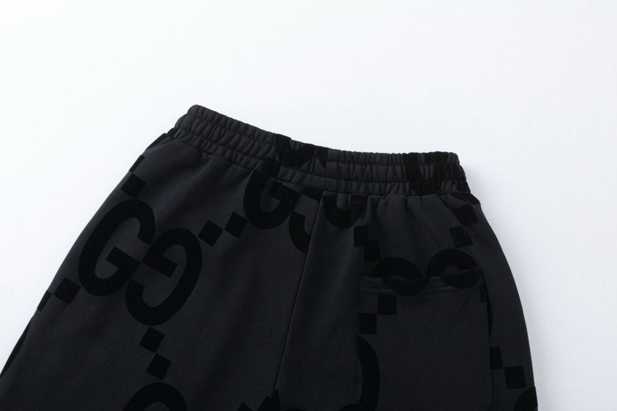 Bermudas de Chándal Gucci – Diseño Jumbo GG Negro