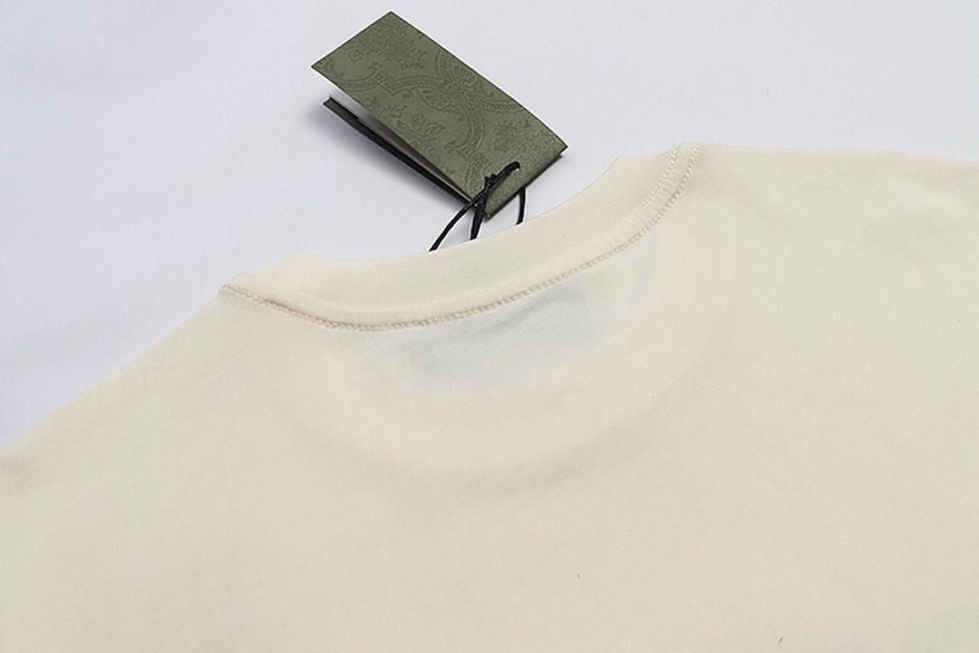 Camiseta Gucci x Peter Rabbit – Ilustración de Limón Vintage y Franja Web
