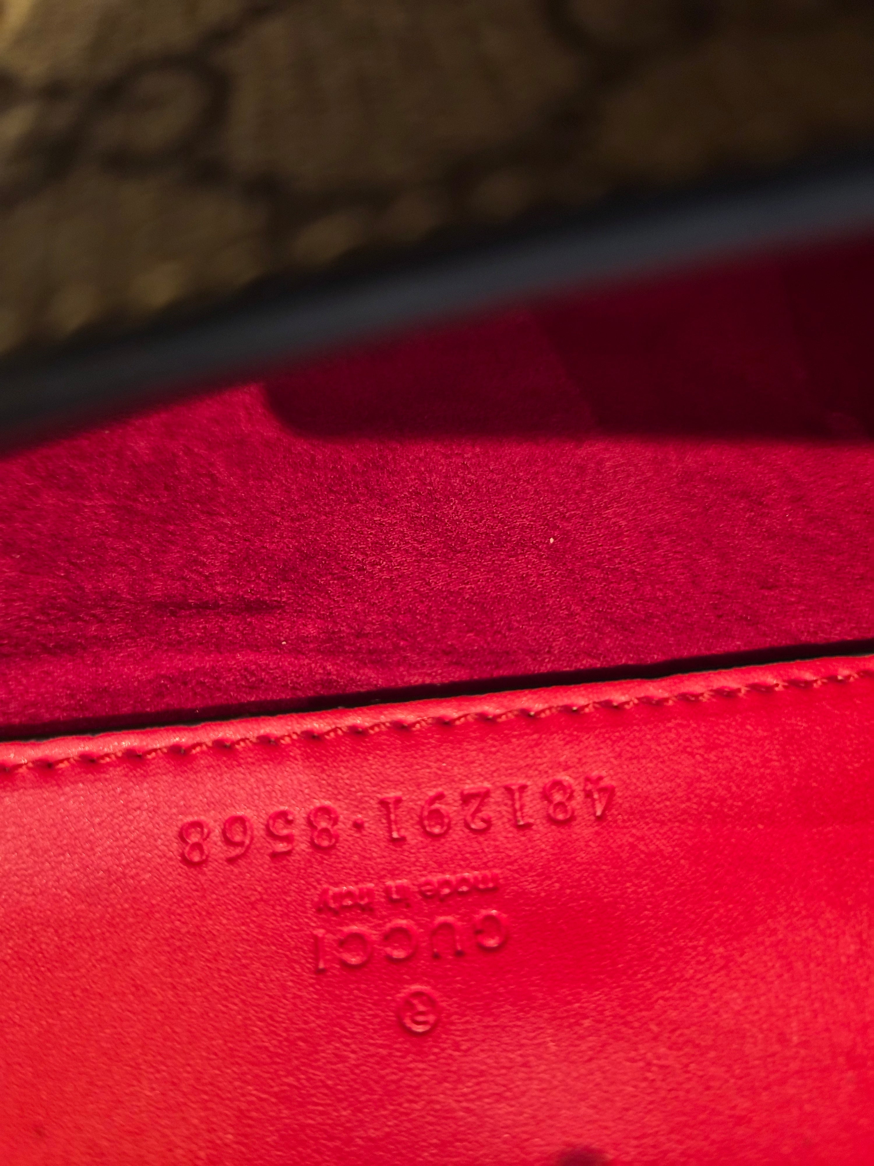 Bolso Gucci Suprene Cherry