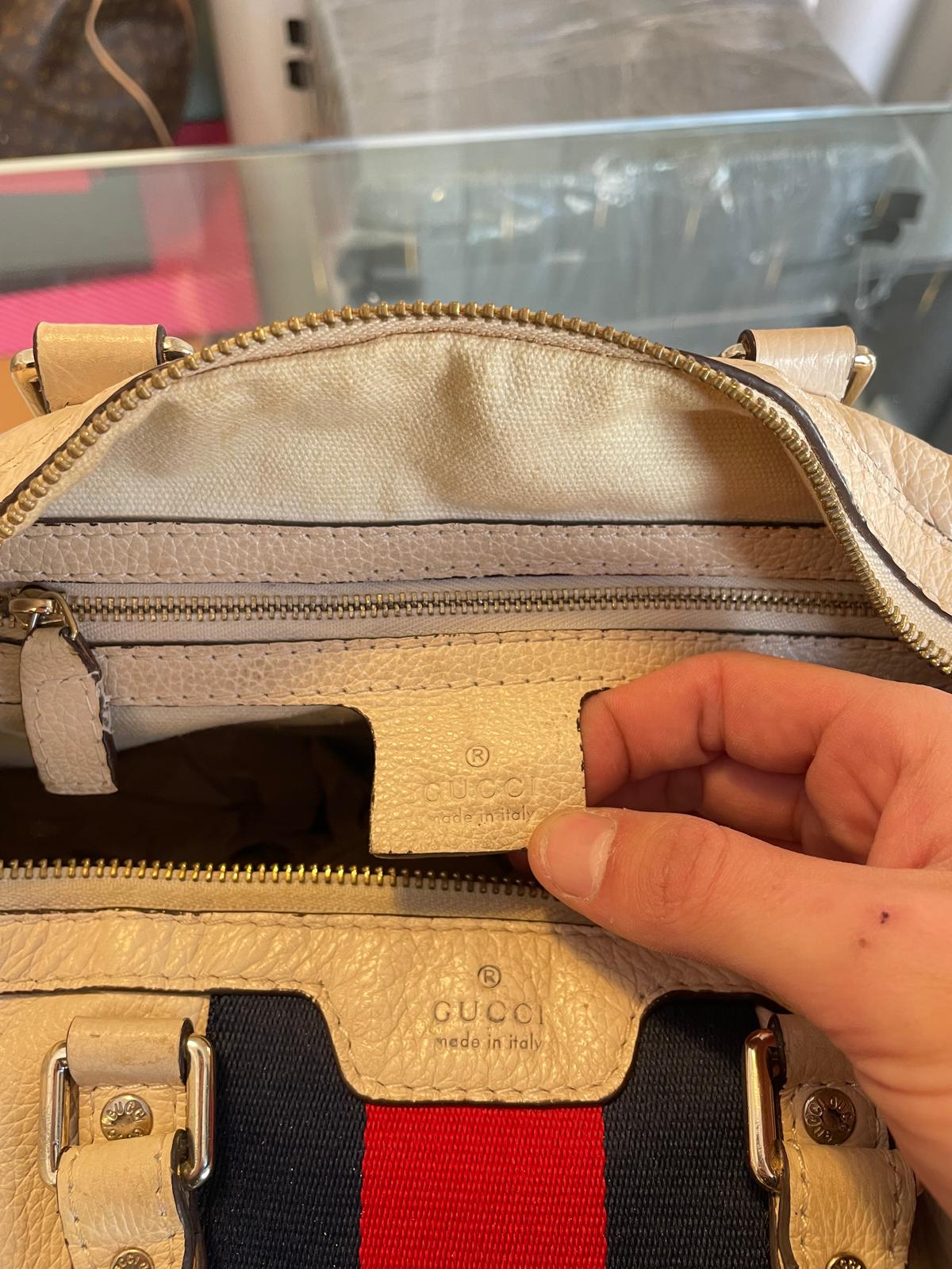Bolso Gucci Boston White